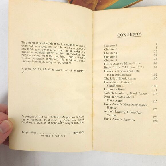 Vintage Book Lot - Cool Cos The Story of Bill Cosby - Hank Aaron 714 And Beyond - Picture 6 of 10